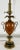 Stiffel Vintage Stiffel Wood Orb Table Lamp With Milk Glass Shade For Sale - Image 4 of 8