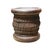 1980s Vintage Lg Tribal Nobility Bamileke Stool/Table Cameroon 16" H For Sale - Image 5 of 6