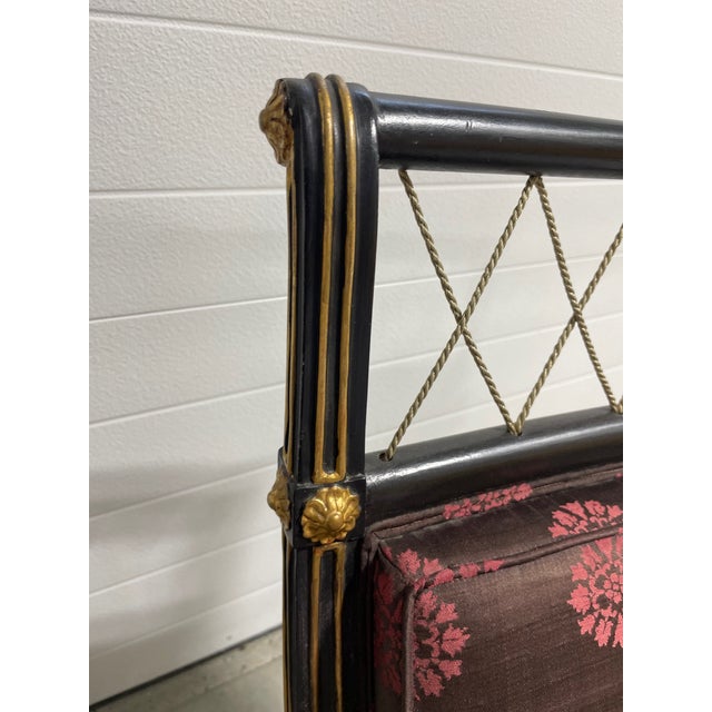 Mid 20th Century French Empire Style Occasional Chair by Brunovan Inc. For Sale - Image 5 of 18