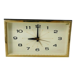 Sunbeam Corporation Retro Desk Clock For Sale