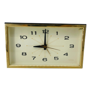 Sunbeam Corporation Retro Desk Clock