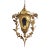 Late 18th Century Venetian Gilt Metal and Glass Lantern For Sale