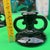 Black Milk Glass Pair of Candleholders For Sale - Image 10 of 11