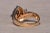 1980s The Osborne Park: Yellow Gold Sapphire and Diamond Designer Ring, Size 10 For Sale - Image 4 of 10