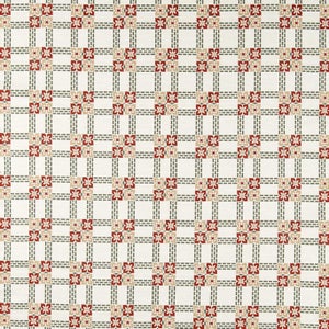 Morris & Co. Wisley Weave Fabric in Russet/Thyme