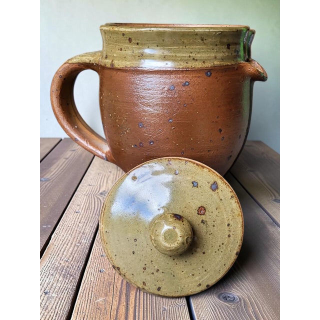 Stoneware Coffee Pot by Pierre Digan for La Borne, 1960s For Sale - Image 4 of 9