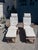 Late 20th Century Pair of Folding Teak Deck Chairs With Queen Elizabeth, 1st Class Only Label For Sale - Image 14 of 16