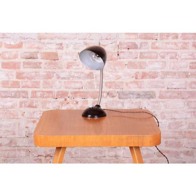 Bauhaus Bauhaus Table Lamp by Eric Kirkman Cole, Czech, 1930s For Sale - Image 3 of 11