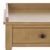 Spritely Home Astroth Accent Table in Desert Brown For Sale - Image 4 of 10