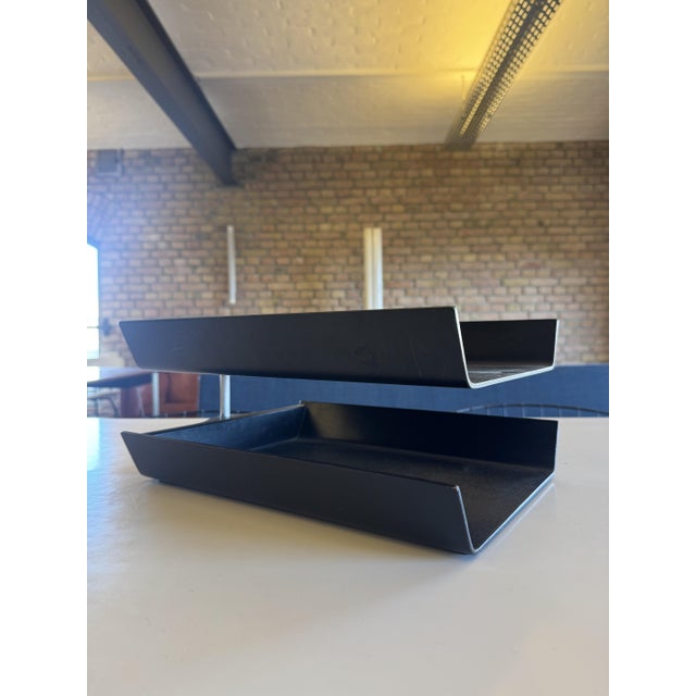 Double Letter Tray Table by Florence Knoll Bassett for Knoll International, 1950 For Sale - Image 3 of 5