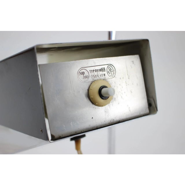 Metal Adjustable Table Lamps by Josef Hurka for Napako, 1960s, Set of 2 For Sale - Image 7 of 8