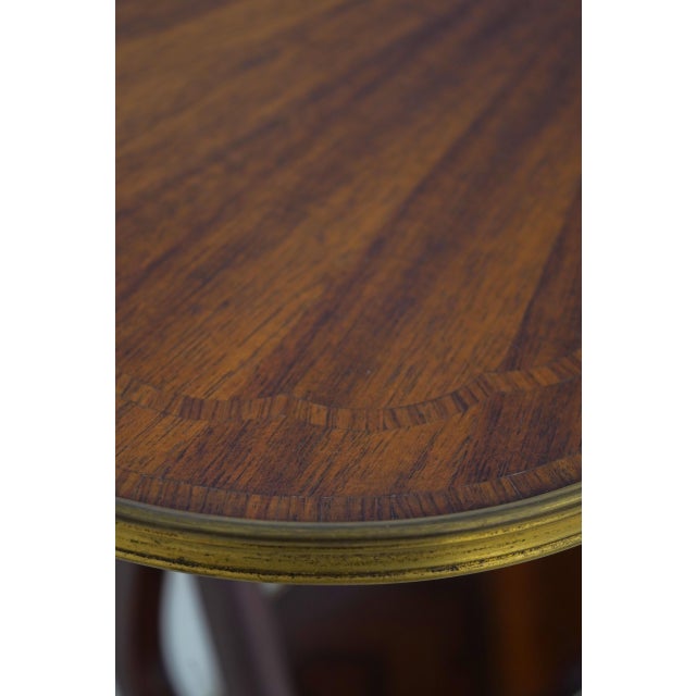 Antique 19th Century French Kidney Tiered Occasional Table For Sale - Image 4 of 13