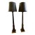 Contemporary Tall Console Lamps - a Pair For Sale