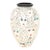 Signed Modern Hand-Painted Ceramic Floor Vase For Sale