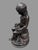 Antique Victorian 14" Figural Bronze Statue Sculpture Signed L.V. E. Robert 1847 along its bottom rim edge In very nice...