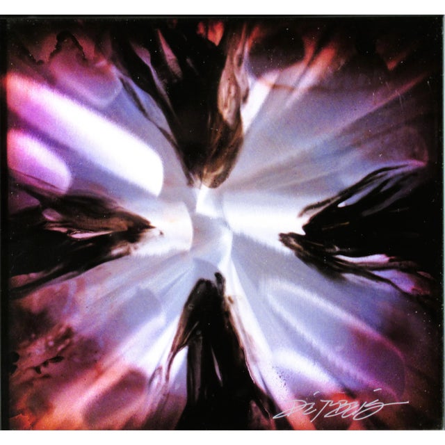 This artwork titled "Mini Burst Purple" 2015 is a original mixed media on Aluminum by American artist Chris DeRubeis,...