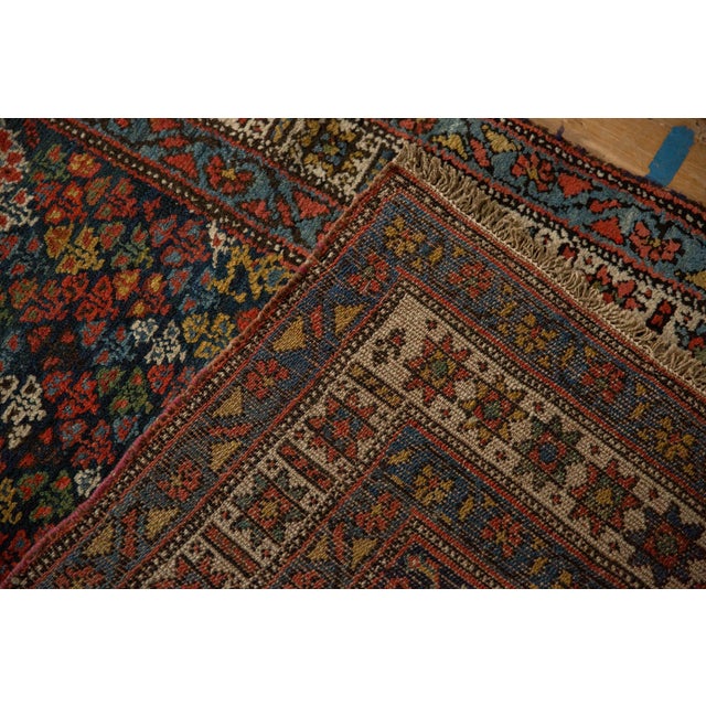 1930s Vintage Kurdish Hamadan Rug Runner - 3'4" x 11'9" For Sale - Image 5 of 9