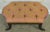 Chocolate Regency Style Tufted Benches - a Pair For Sale - Image 8 of 13