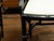 Mid-Century Modern Pair of Midcentury Chinese Chippendale Style Black Faux Bamboo Armchairs For Sale - Image 3 of 9