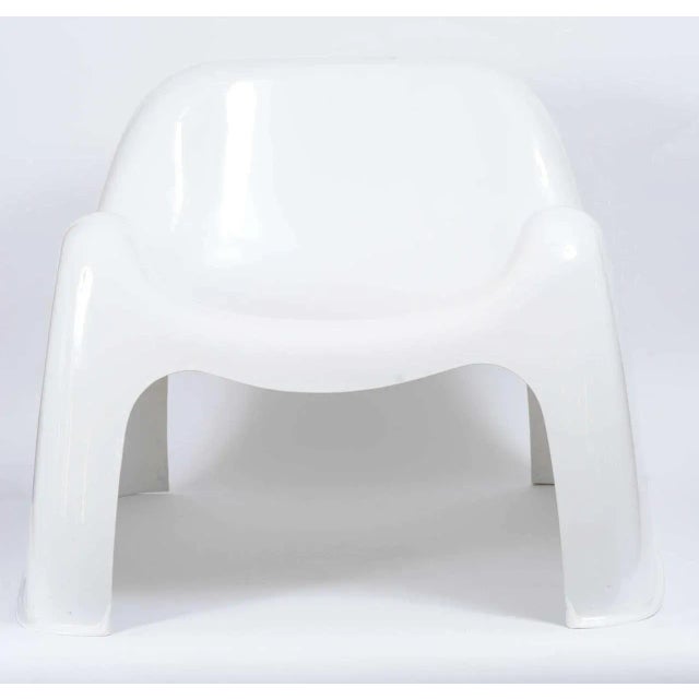 - The Toga Chair was designed in 1968 by Sergio Mazza for Artemide - Fiberglass cast in one piece - Starred on the tv show...