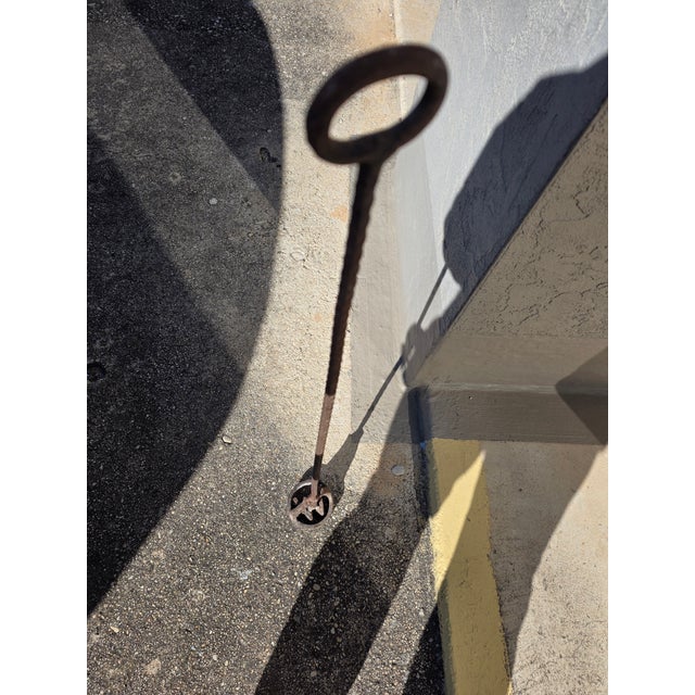 1940s Vintage Branding Iron W or M For Sale - Image 5 of 8