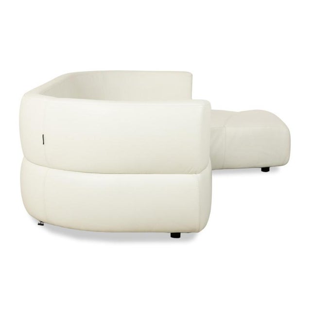 Casa Leather Corner Sofa from La Nuova For Sale - Image 11 of 14