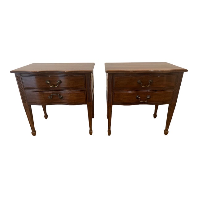 Set of Matching Nightstands, 1965 Davis Cabinet Co. For Sale
