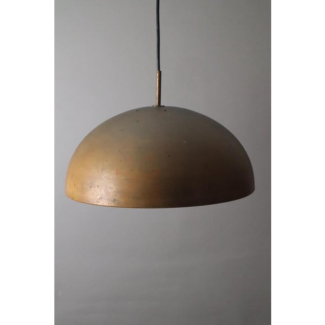 Fog & Mørup Hanging Lamp in Copper by Jo Hammerborg for Fog and Morup, 1960s For Sale - Image 4 of 16