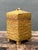 This vintage textured ceramic lidded box combines sculptural presence with practical storage. Dating to the mid-20th...