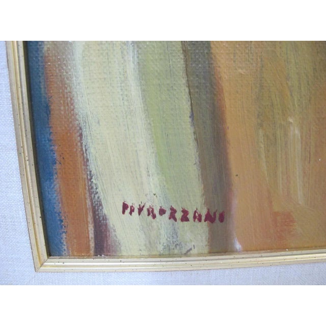 Figurative Isa Petrozzani Student of Primo Conti Italian Female Figures Painting For Sale - Image 3 of 7