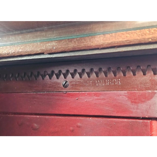 Antique Macey Mahogany 2-Stack Barrister Bookcase, Arts & Crafts Mission C1910 For Sale - Image 14 of 18