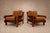 Brazilian Modern Armchair in Imbuia Wood and Cognac Velvet, Brazil, 1960s For Sale - Image 10 of 18