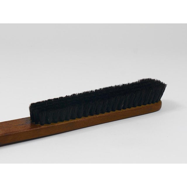 Midcentury Walnut and Leather Clothes Brush by Carl Auböck, 1950s For Sale - Image 13 of 18