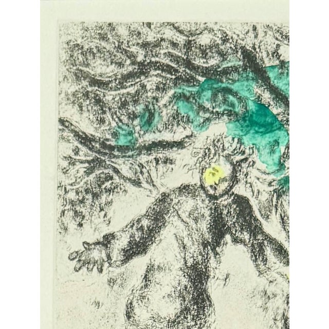 Marc Chagall, End of Absalom, 1952, Lithograph For Sale - Image 4 of 8