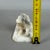 Early 20th Century Lion Paperweight in White Marble For Sale - Image 10 of 11