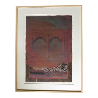 Donald Farnsworth Work on Paper - Counterpoint Gothic VI For Sale