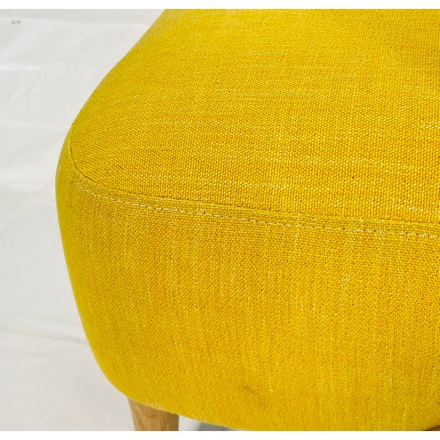 Architectural Lounge Chair in Golden Tweed, Attributed to Decca Furniture LTD For Sale - Image 16 of 16