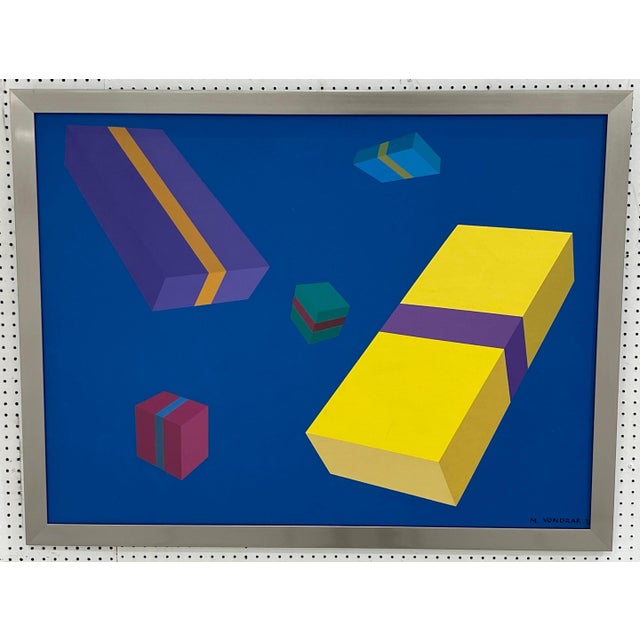 Geometry Study' by M. Vondrak, 1971 For Sale - Image 12 of 12