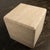 Modern 1980s Travertine Marble Stone Cube Side End Accent Table For Sale - Image 3 of 12