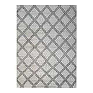1990s Handwoven Moroccan Area Rug 10x14 For Sale