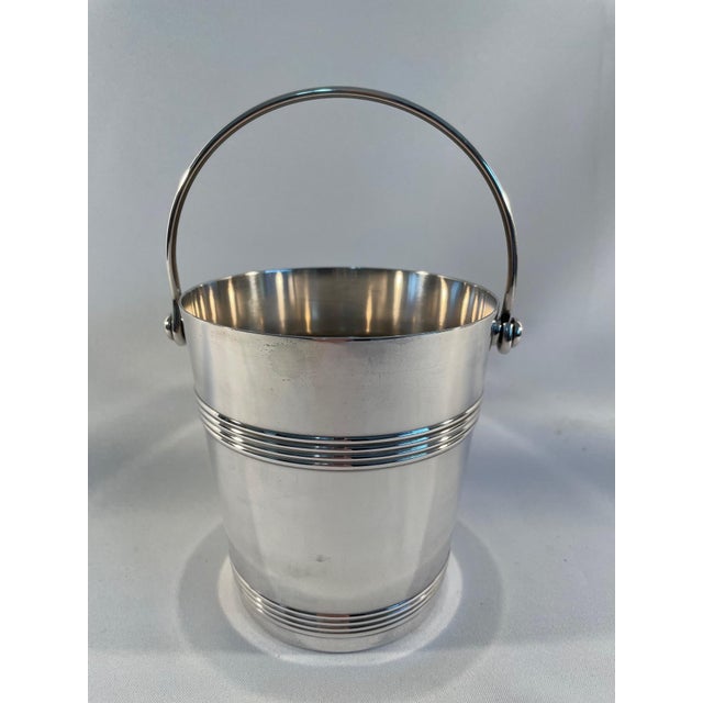 1960s Small French Christofle "Gallia" Silverplated Champagne Ice Bucket For Sale - Image 10 of 12
