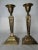 Pair of French Renaissance Solid Brass Candlesticks For Sale - Image 4 of 12