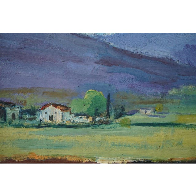 Summer Landscape, Oil on Canvas, Framed For Sale - Image 5 of 9