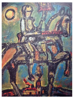 Georges Rouault, Notre Jeanne, Lithograph, 1988