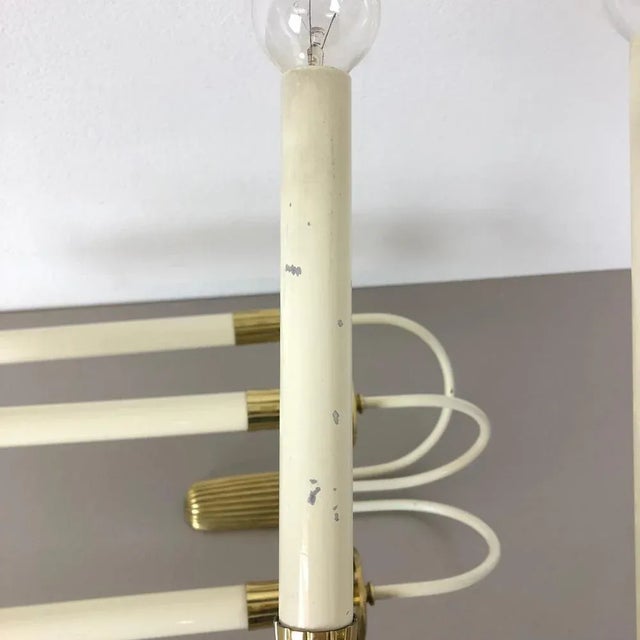 Brass Wall Lights from Vereinigte Werkstätten München, Germany, 1950s, Set of 2 For Sale - Image 13 of 18