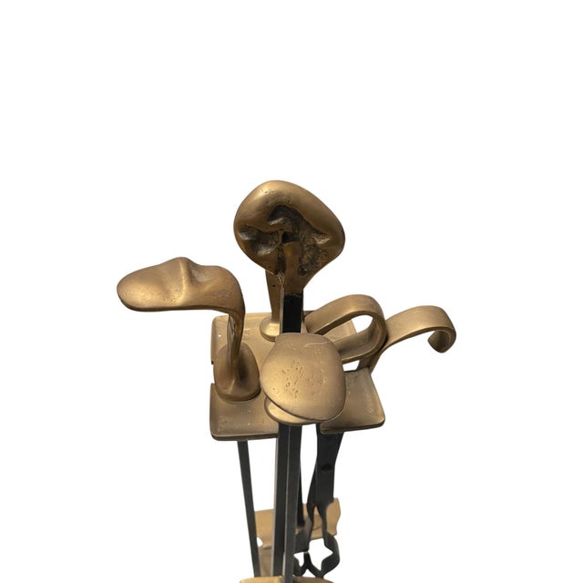 Fireplace Tools by David Marshall, 1970s, Set of 5 For Sale - Image 6 of 9