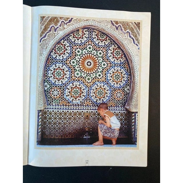 Ink Blue Late 20th Century l'Oeil Magazine International d'Art N° 481 Spécial Maroc Book For Sale - Image 8 of 10