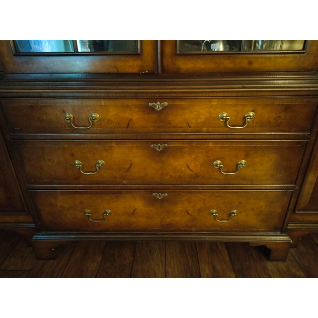 Late 19th Century Late 19th Century Breakfront Bookcase For Sale - Image 5 of 8