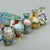 Set of 5 Miniature Chinese Cloisonné Vases | Floral Motif With Wood Stands & Box For Sale - Image 4 of 8