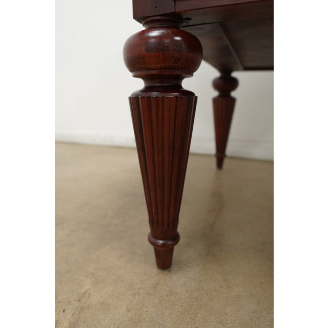 Vintage Ethan Allen British Classics Marshall Drop Leaf Desk For Sale - Image 14 of 18